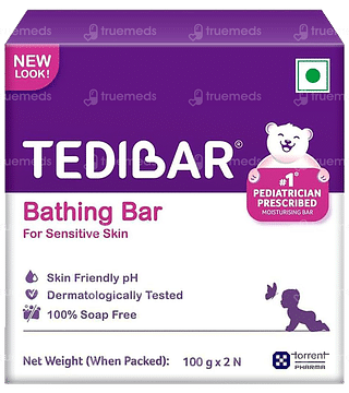 Tedibar Bathing Bar 100gm Pack Of 2