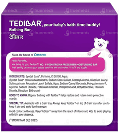 Tedibar Bathing Bar 100gm Pack Of 2