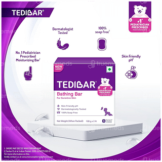 Tedibar Bathing Bar 100gm Pack Of 2