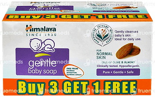 Himalaya Gentle Baby Soap 75 GM Buy 3 Get 1 Free