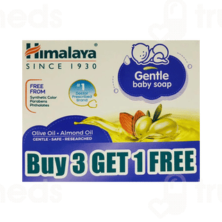 Himalaya Gentle Baby Soap 75gm Buy 3 Get 1 Free