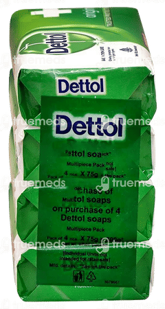 Dettol Original 75gm Pack Of 4 Soaps