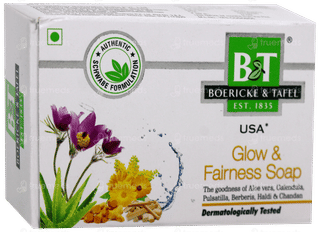 Boericke & Tafel Glow & Fairness Soap 75Gm