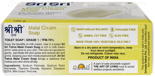 Sri Sri Tattva Malai Cream Soap 100Gm