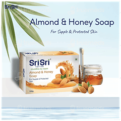 Sri Sri Tattva Almond & Honey Soap 100Gm