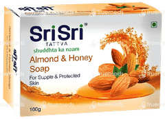 Sri Sri Tattva Almond & Honey Soap 100gm