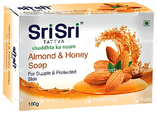 Sri Sri Tattva Almond And Honey Soap 100 GM