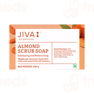 Jiva Almond Scrub Soap 100 Gm