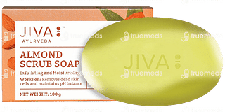 Jiva Almond Scrub Soap 100 GM