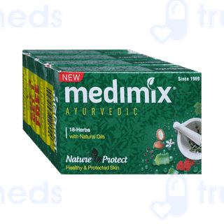Medimix Ayurvedic 18 Herbs Soap 75gm Buy 3 Get 1 Free