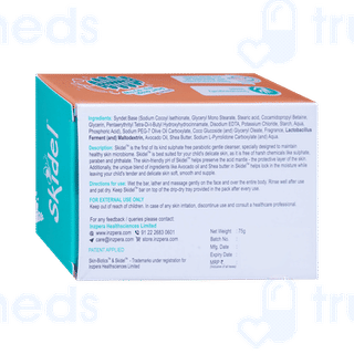 Skidel Cleansing Bar 75gm