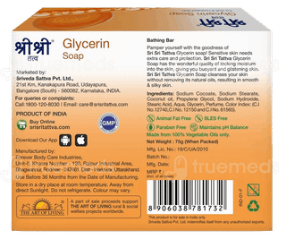 Sri Sri Tattva Glycerin Soap 75Gm