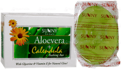 Baksons Sunny Aloevera + Calendula Bathing Bar 75Gm