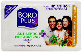 Boroplus Antiseptic + Moisturising 125Gm Pack Of 6 Soaps