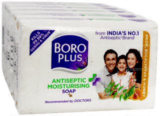 Boroplus Antiseptic + Moisturising 125Gm Pack Of 6 Soaps