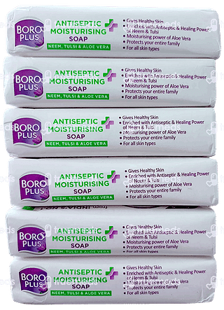 Boroplus Antiseptic Moisturising Soap 125 GM Pack Of 6