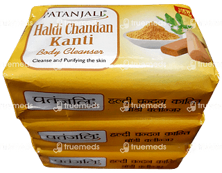 Patanjali Haldi Chandan Kanti 150gm Pack Of 3 Body Cleanser