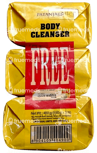 Patanjali Haldi Chandan Kanti 150gm Pack Of 3 Body Cleanser