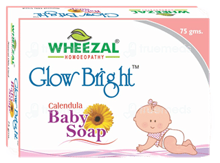 Wheezal Glow Bright Calendula Baby Soap 75Gm