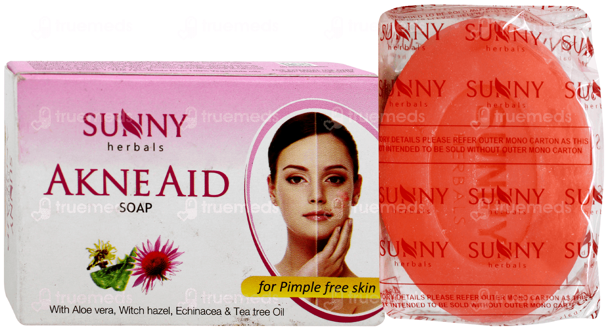 Baksons Sunny Herbals Akne Aid Soap 75 GM