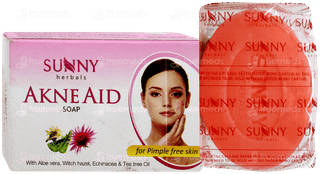 Baksons Sunny Herbals Akne Aid Soap 75 GM