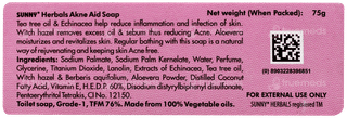 Baksons Sunny Herbals Akne Aid Soap 75 GM