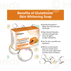 La Organo Glutathione Skin Whitening Papaya Extract Soap 100 GM