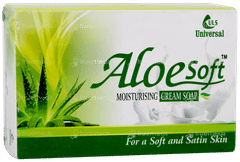 Aloesoft Moisturising Cream Soap 75gm
