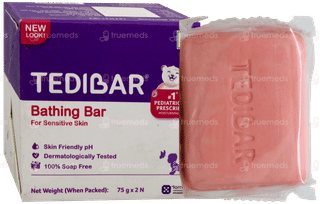 Tedibar Bathing Bar 75Gm Pack Of 2