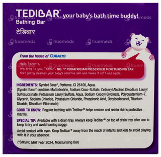 Tedibar Bathing Bar 75Gm Pack Of 2