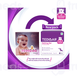 Tedibar Bathing Bar 75Gm Pack Of 2