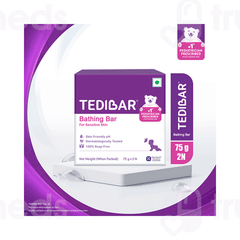 Tedibar Bathing Bar 75gm Pack Of 2