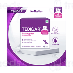 Tedibar Bathing Bar 75gm Pack Of 2