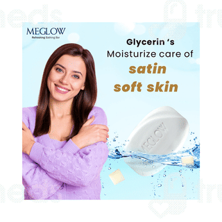 Meglow Luxurious Cream Bathing Bar 75 GM