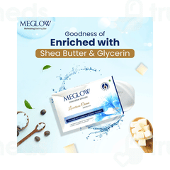 Meglow Luxurious Cream Bathing Bar 75 GM