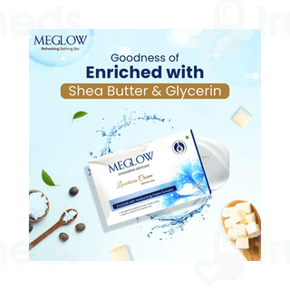 Meglow Luxurious Cream Bathing Bar 75 GM