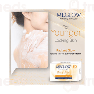 Meglow Pure And Gentle Refreshing Bathing Bar 75 GM