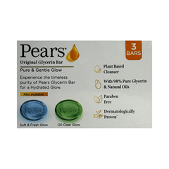 Pears Pure And Gentle Bathing Bar 125gm Pack Of 3