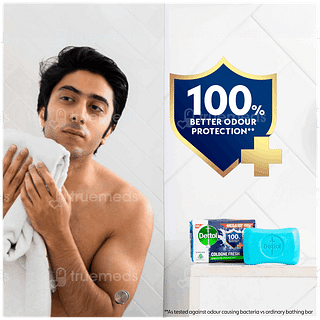 Dettol Cologne Fresh New 150gm Pack Of 4 Soaps
