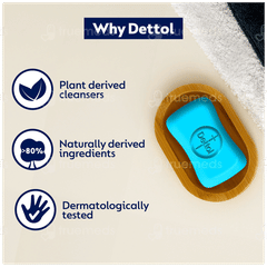 Dettol Cologne Fresh New 150gm Pack Of 4 Soaps