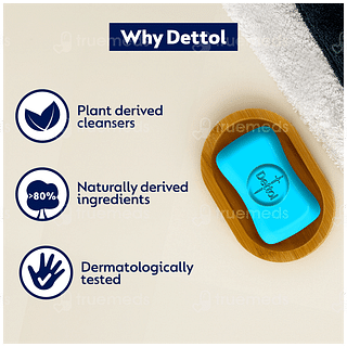 Dettol Cologne Fresh New 150gm Pack Of 4 Soaps