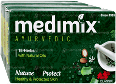 Medimix Ayurvedic 18 Herbs 125gm Pack Of 3 Soap