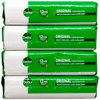 Dettol Original Soap 60Gm Pack Of 4