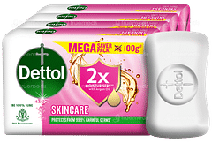 Dettol Skincare 2x 100gm Pack Of 4 Soap