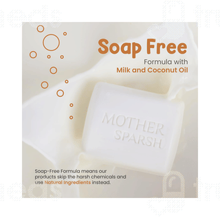 Mother Sparsh Daily Moisturizing Milky Soft Baby Bathing Bar 75gm