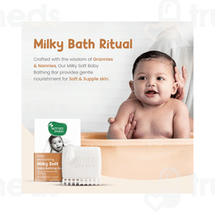 Mother Sparsh Daily Moisturizing Milky Soft Baby Bathing Bar 75gm