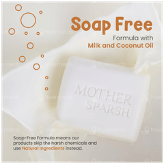 Mother Sparsh Daily Moisturizing Milky Soft Baby Bathing Bar 75gm