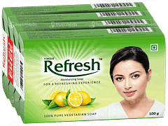 Torque Refresh Moisturizing For A Refreshing Experience 100gm Pack Of 4 Soap