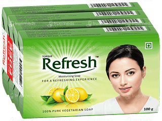 Torque Refresh Moisturizing For A Refreshing Experience 100gm Pack Of 4 Soap