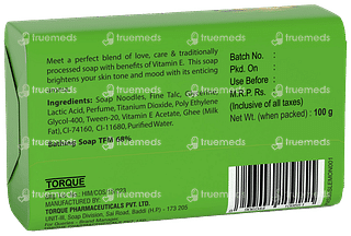Torque Refresh Moisturizing For A Refreshing Experience 100gm Pack Of 4 Soap